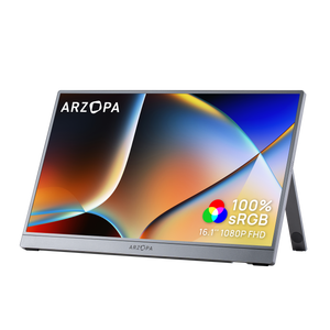 ARZOPA Z1C 16.1” Travel Monitor | 16.1” FHD, 780g