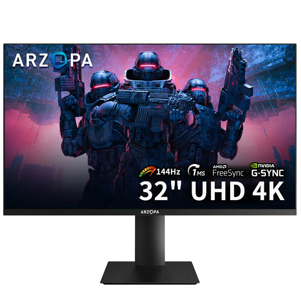 ARZOPA M3RC-32” 4K UHD (3840x2160) 144HZ Gaming Monitor