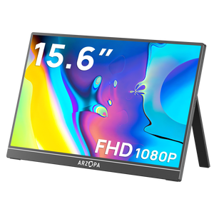 Arzopa A1 | 15.6” FHD lightweight Travel Monitor with USB-C & HDMI