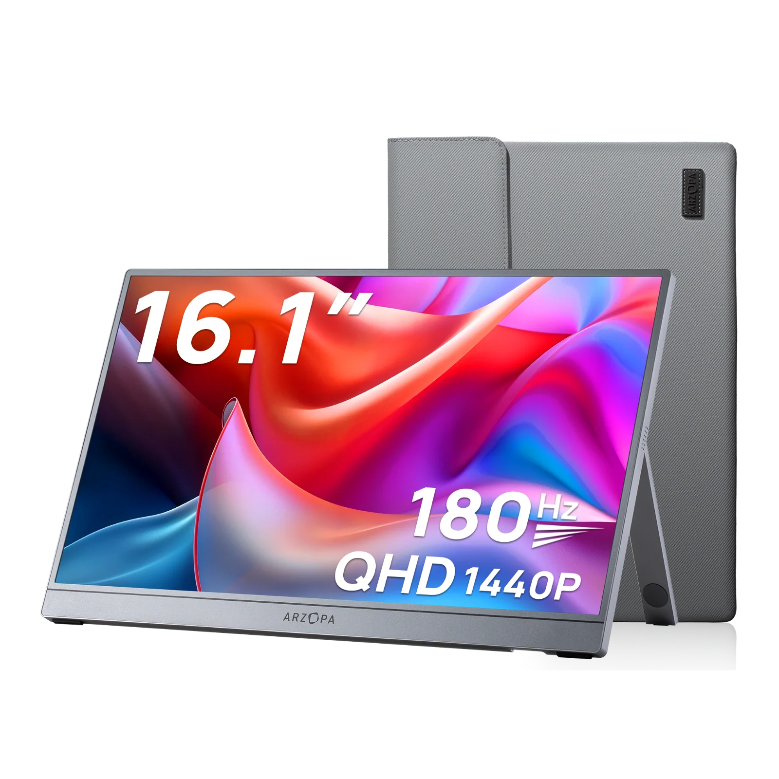 Arzopa Z3FC Gray | Best Portable Gaming Monitor with FreeSync