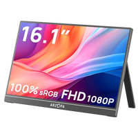Arzopa Z1C | 16.1" FHD IPS Portable Monitor with 100%sRGB