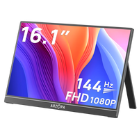 Arzopa Z1FC 16.1" FHD 144Hz Portable Monitor – Gaming & Multi-Device